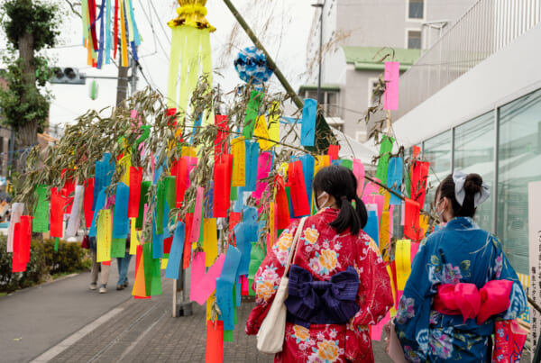 El festival del Tanabata en Tokio