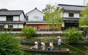 Das Bikan Viertel in Kurashiki ist sehr fotogen.