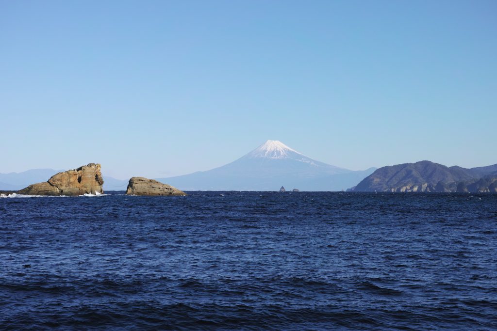 Blick auf den Berg Fuji, Shizuoka, Japan