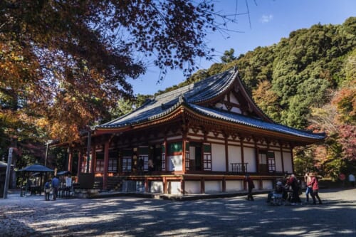 Der Kanshinji- Tempel ist erreichbar mit dem Hokuriku Arch Pass.