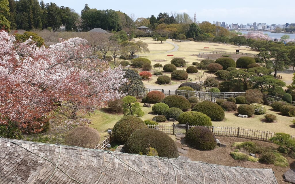 Kairakuen Garten in der Stadt Mito