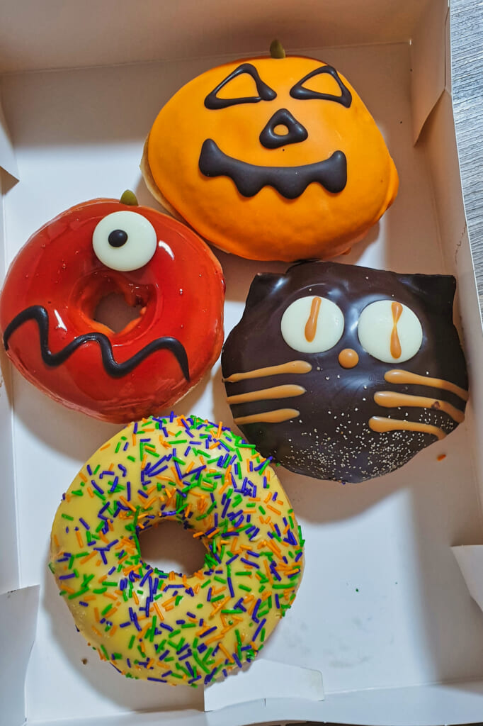 Halloween Donuts in Japan.