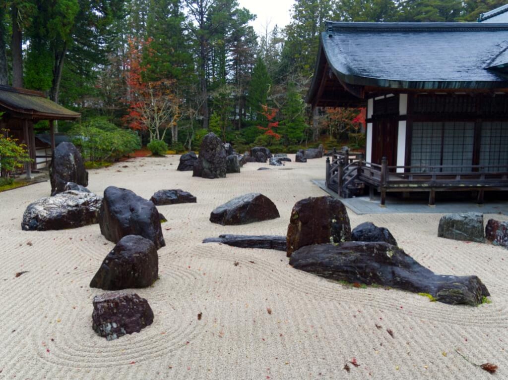 Der größte Steingarten Japans.