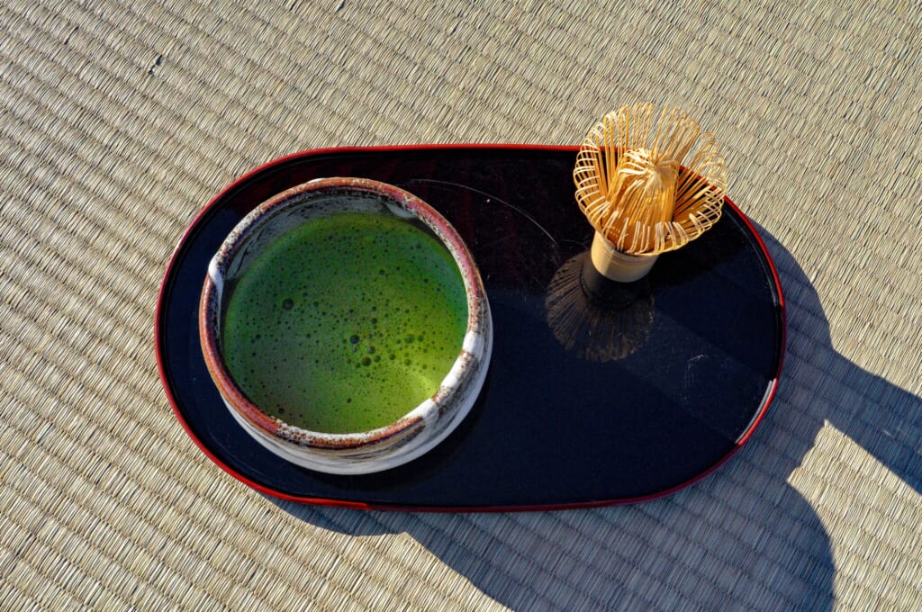 Matcha-Tee aus Japan.