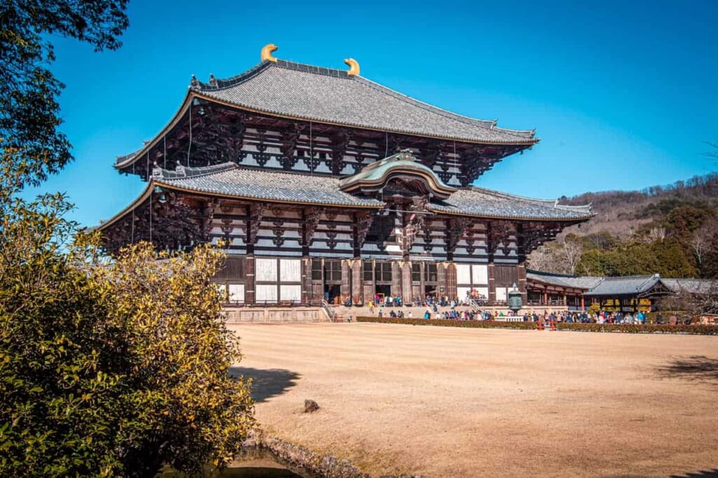 Der Todaiji-Tempel in Nara.