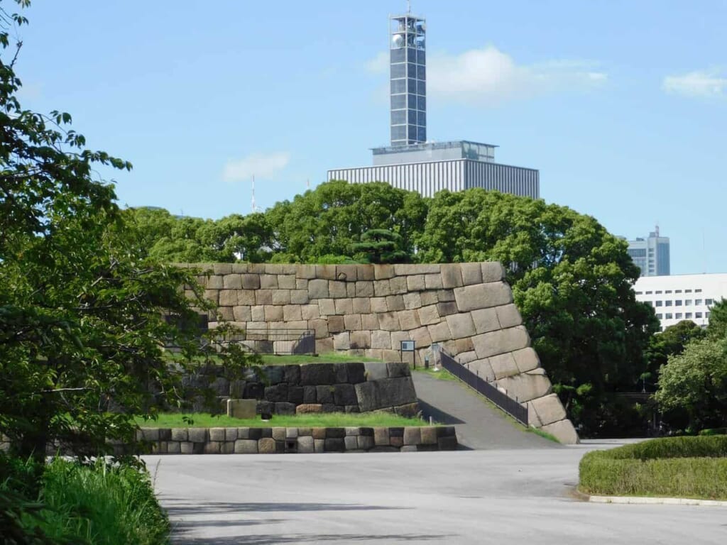 Tenshu-dai im Kaiserpalast Tokio