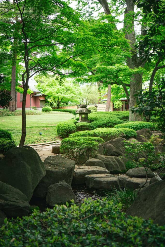 Otaguro-Park im Sommer