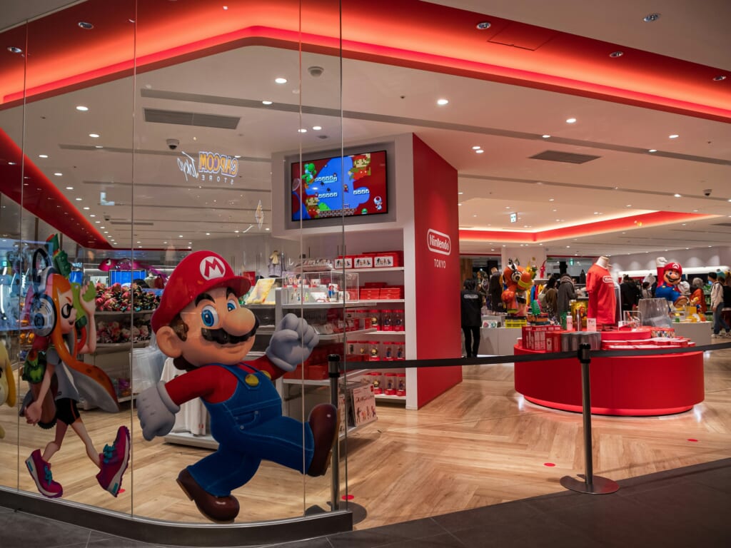 Nintendo-Shop in Shibuya, Tokyo