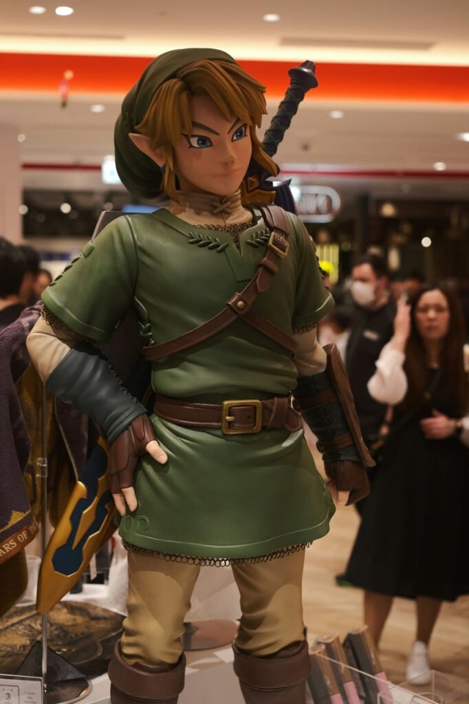 Statue von "The Legend of Zelda"