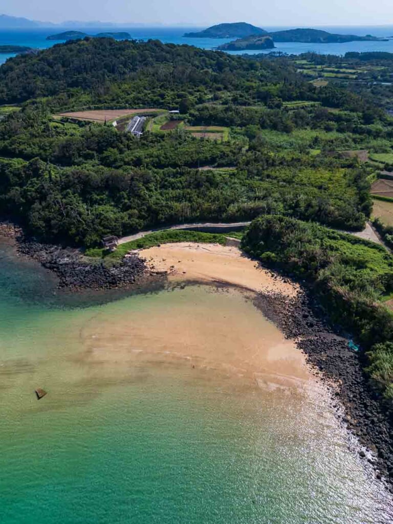 Shirahama-Strand auf Ojika