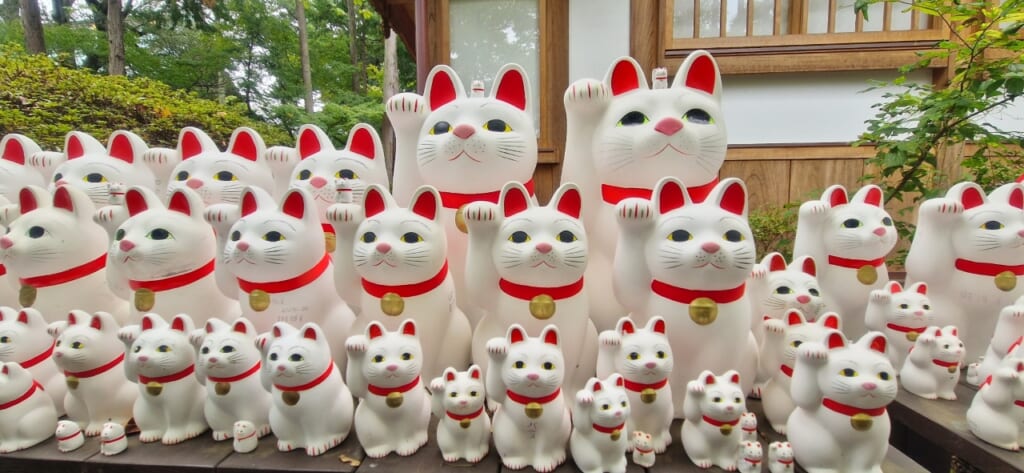 Japanische Maneki-neko