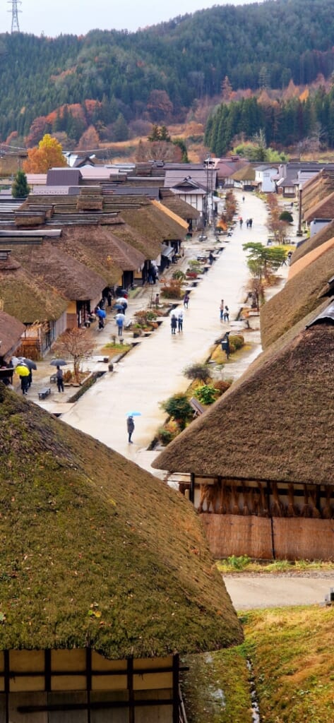 Ouchi-juku in Aizu-Wakamatsu