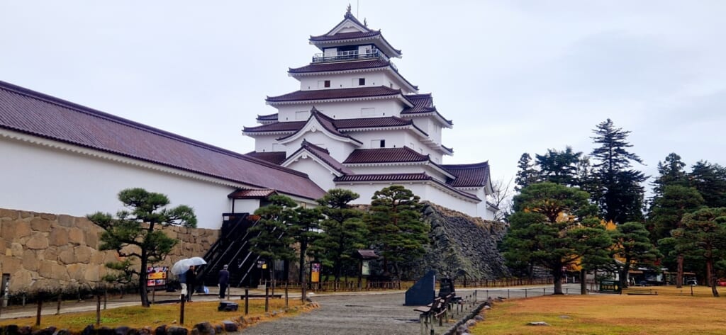 Burg Tsuruga in Aizu-Wakamatsu