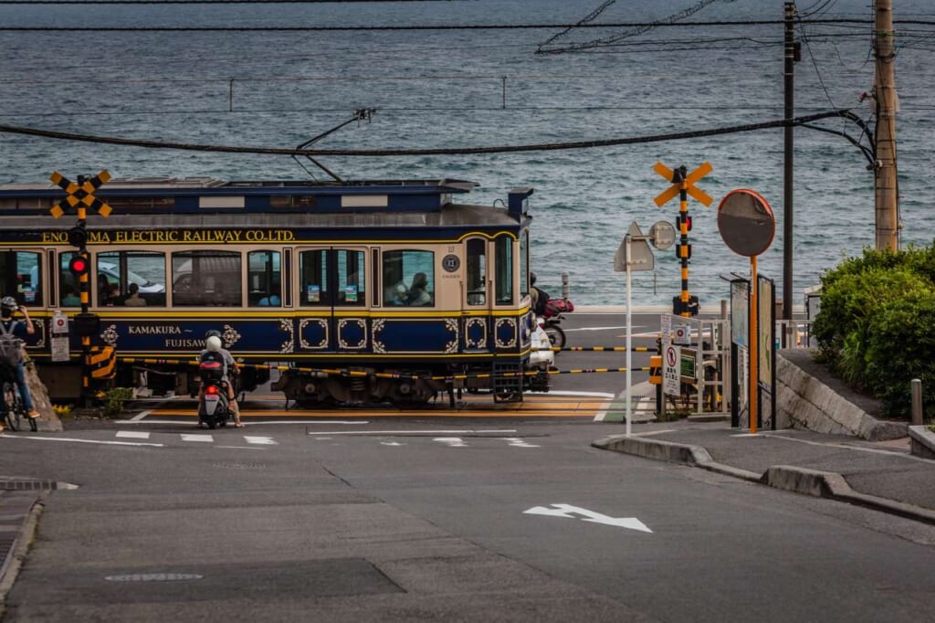 Enoden-Linie in Kamakura