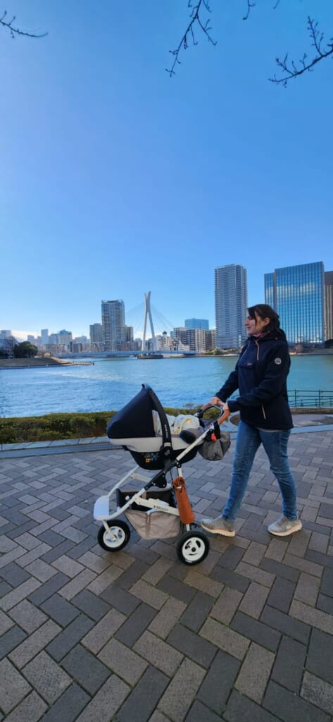 Tokio mit Baby