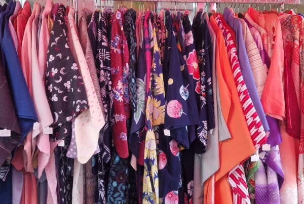 Secondhand Yukatas in Tokio