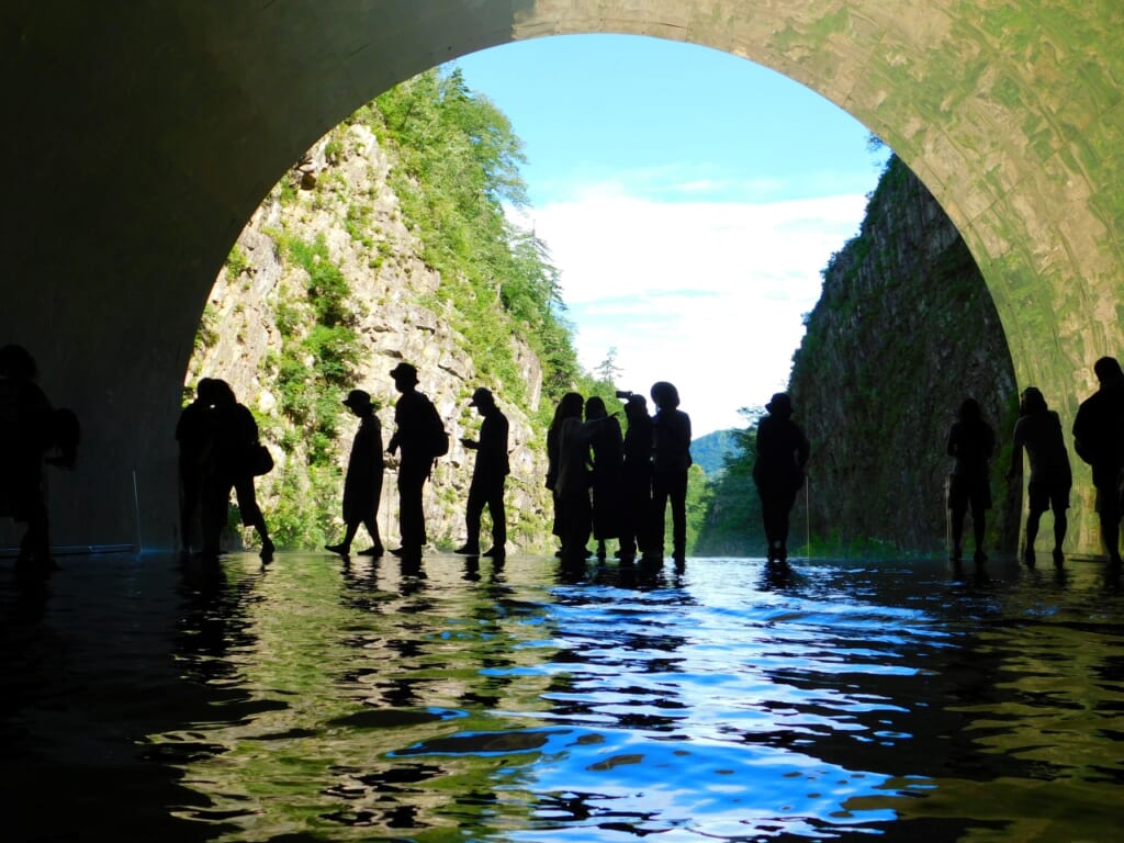 Kiyotsu-Gorge-Tunnel in Niigata