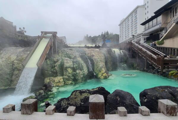 Yubatake in Kusatsu Onsen