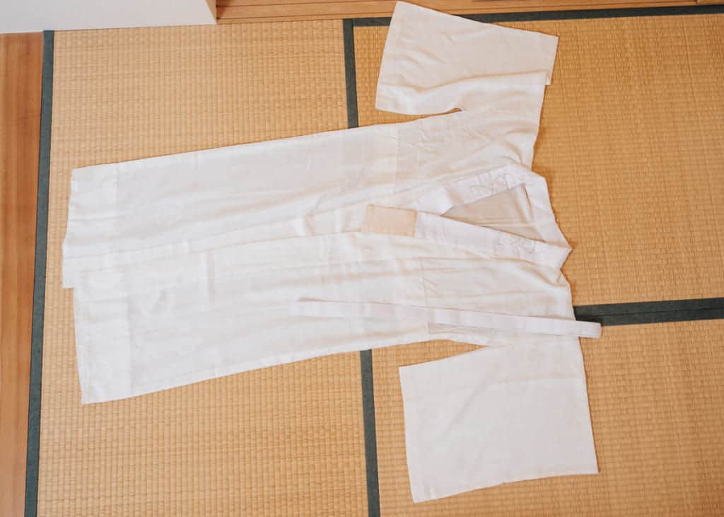 Nagajuban - indumento intimo del kimono