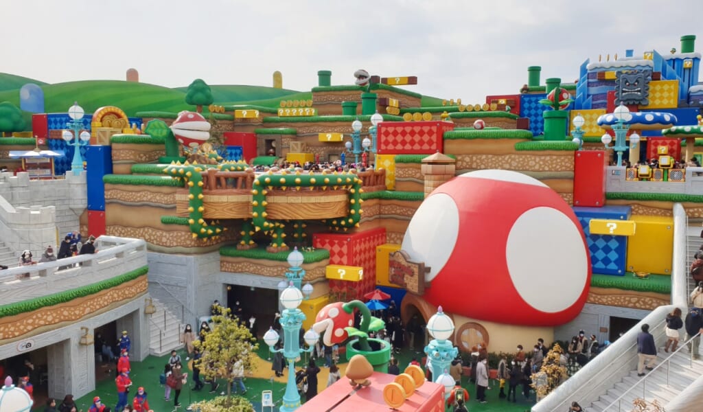 Panoramica del Super Nintendo World