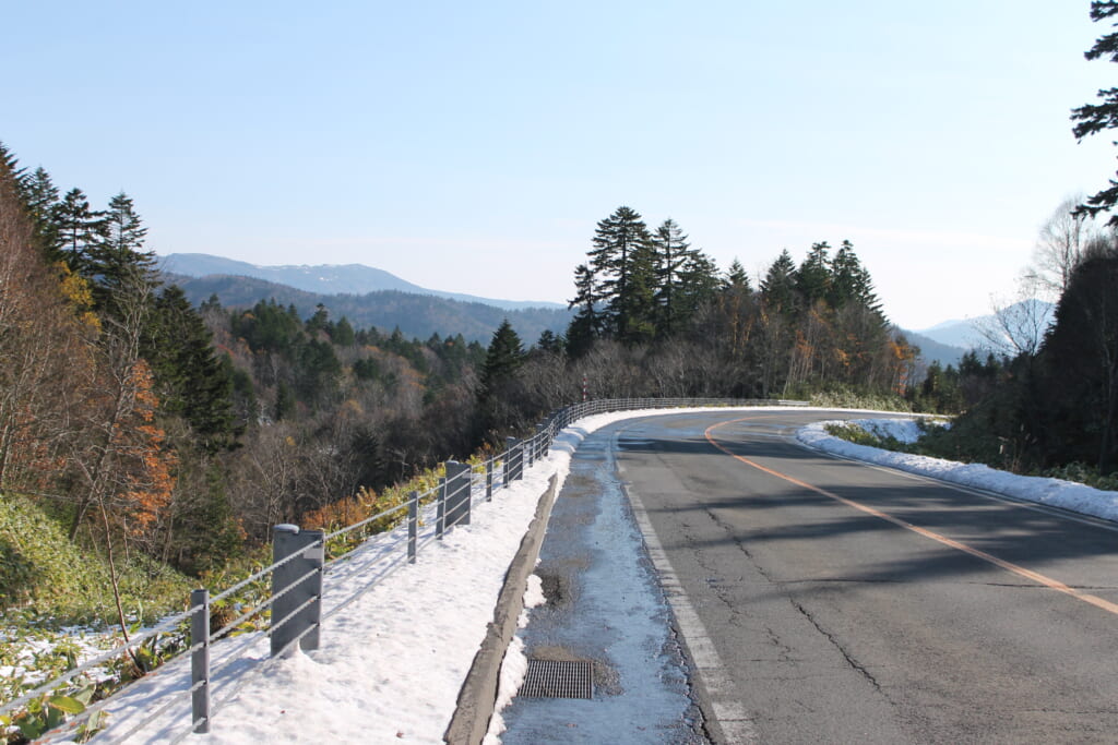 Panorama al Nogami Pass