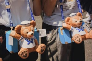 Contenitori per popcorn a forma di Duffy, mascotte Disney