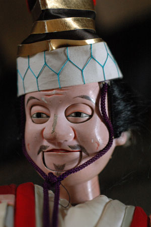 Marionetta Sanbaso del Bunraku