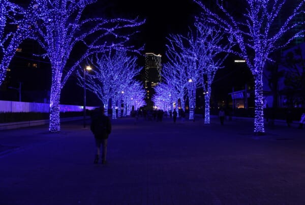 Luminarie di Natale e Capodanno a Tokyo