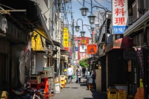 Vicolo del quartiere Nishi-Ogikubo a Tokyo