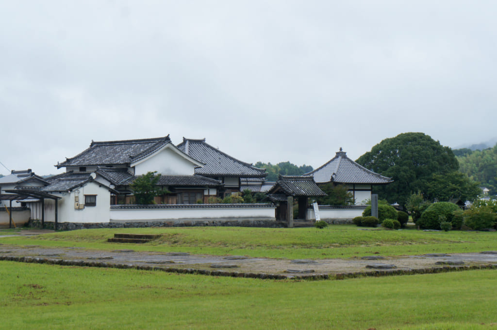 Edifici a Asuka, antica capitale del Giappone