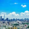 Vista sullo skyline di Tokyo